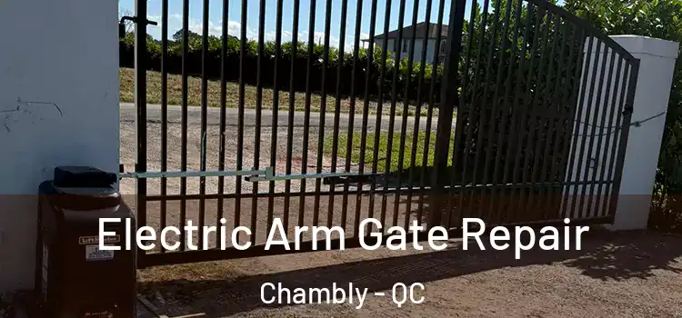  Electric Arm Gate Repair Chambly - QC