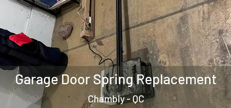  Garage Door Spring Replacement Chambly - QC