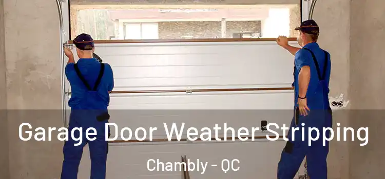  Garage Door Weather Stripping Chambly - QC