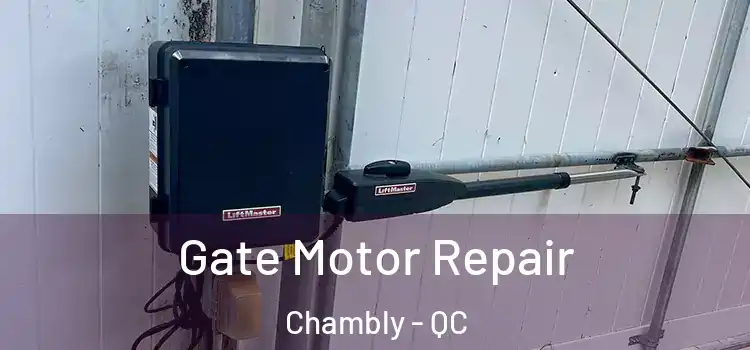 Gate Motor Repair Chambly - QC