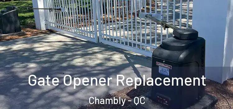  Gate Opener Replacement Chambly - QC